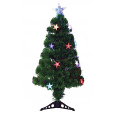 ALBERO STARS C/8 LED E FIBRE OTTICHE CM.60 TIPS 50 (2pz)